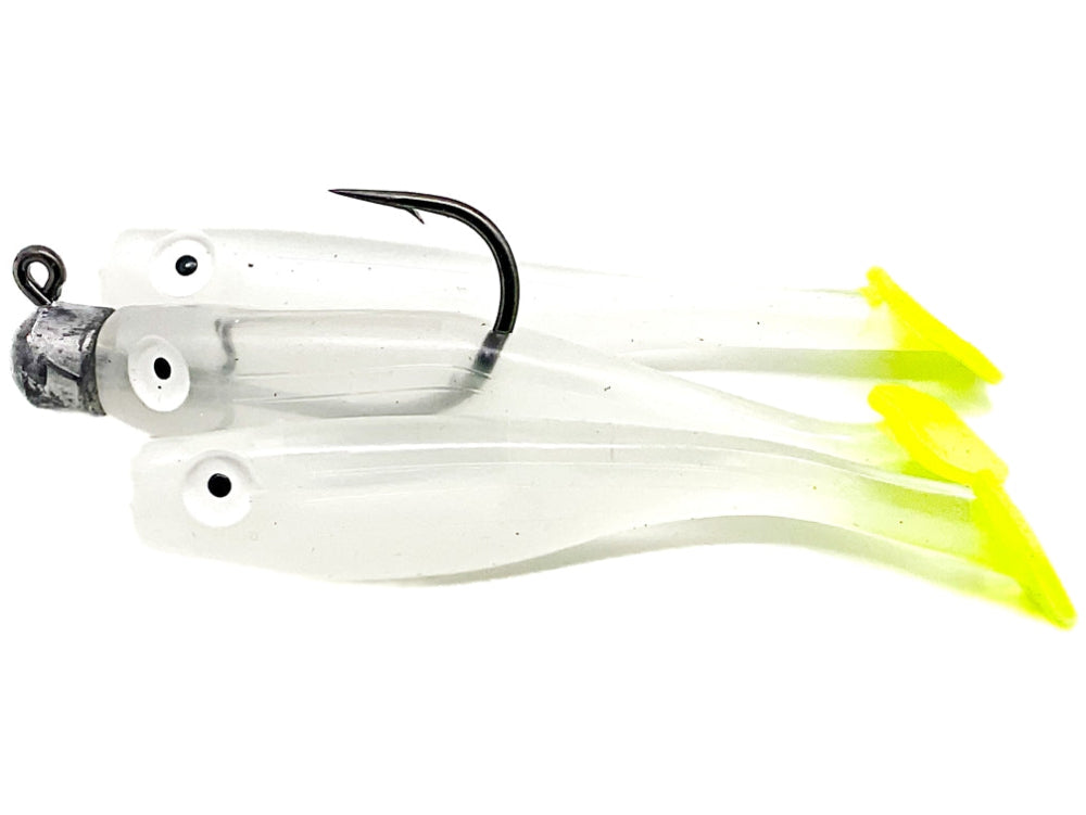 Marker 54 Mullet Run Soft Lure + Hook Rig - 3 pc.