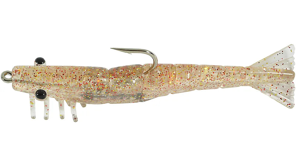 H&H TKO Shrimp 3.5" Pre-Rigged Soft Lures - 3 pc.