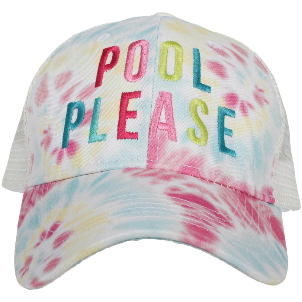 Katydid "Pool Please" Tie Dye Hat