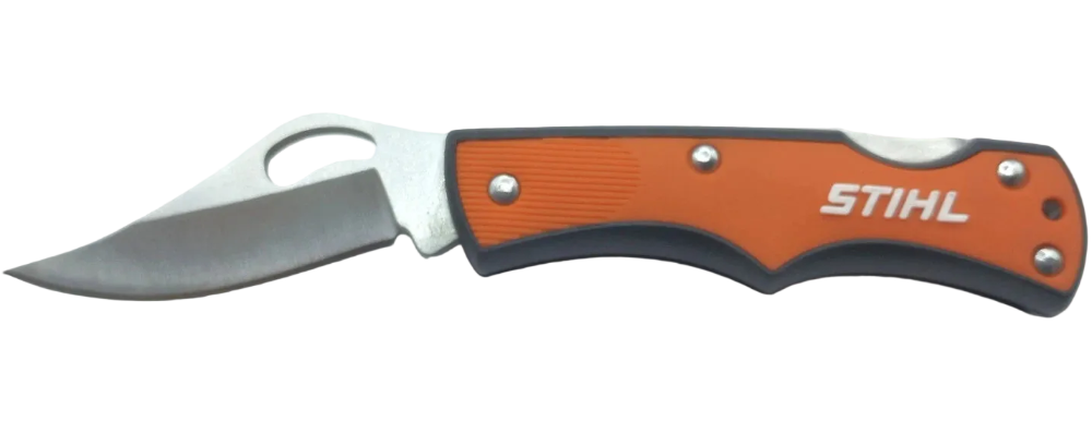 Stihl Stainless Steel Lockback Folding Knife - 2.25"