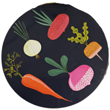 RockFlowerPaper Artful Coasters (Round) - 4 pc.