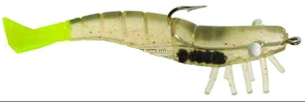 D.O.A. Pre-Rigged 3" Shrimp Scented Soft Lures - 3 pc.